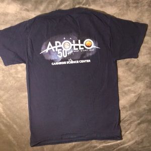 Apollo NASA 50 Anniversary Carnegie Science Center Short Sleeve Tee